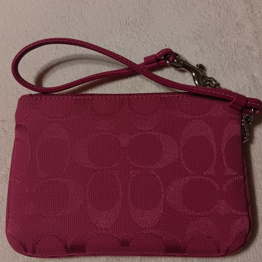 Coach Pink Wristlet